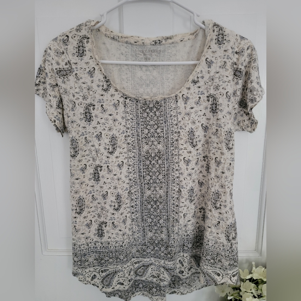 Lucky Brand blouse medium